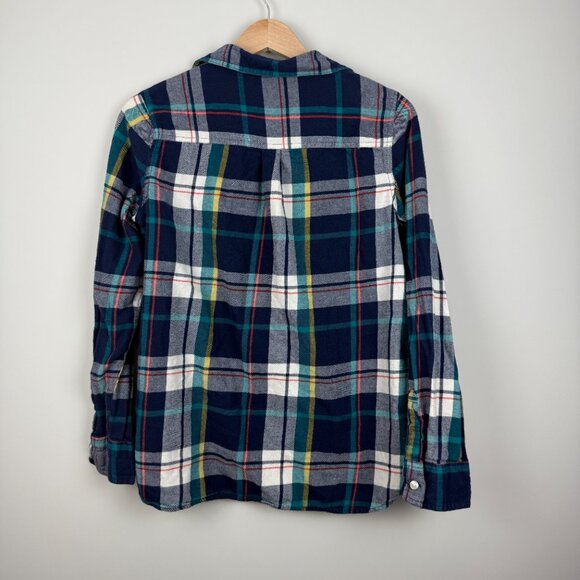 Old Navy Women's Plaid Flannel Classic Fit Button-Down Shirt, Size M - Picture 4 of 6